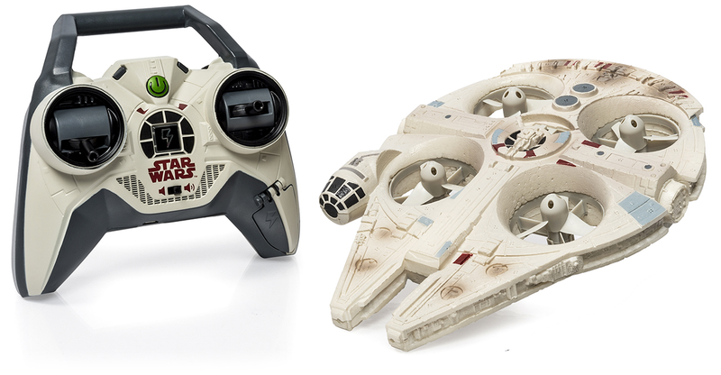 Illustration for article titled You Can Finally Pilot Your Own Flying Millennium Falcon and X-Wing
